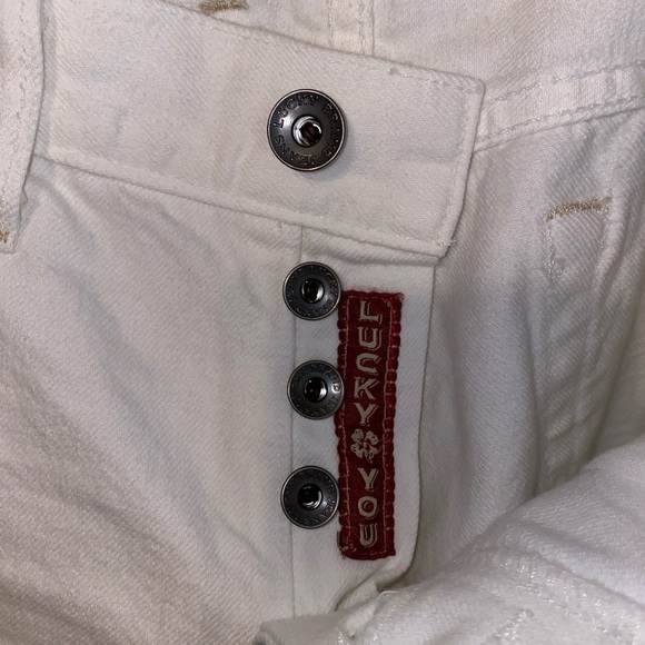 Lucky Brand Women's White Straight Leg Jeans 28 - Picture 14 of 14